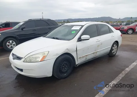 2005 Honda Accord 2.4 Lx z USA, uszkodzony, nr VIN 1HGCM56415A117033